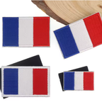 Écusson Patriote Tricolore
