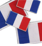 Écusson Patriote Tricolore