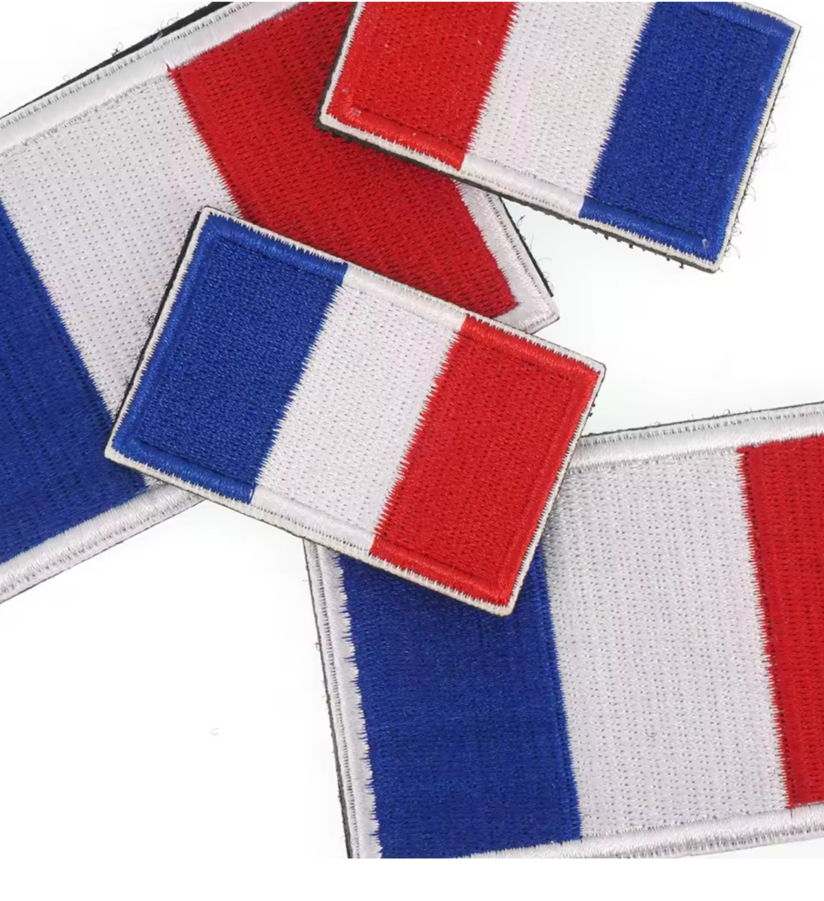 Écusson Patriote Tricolore