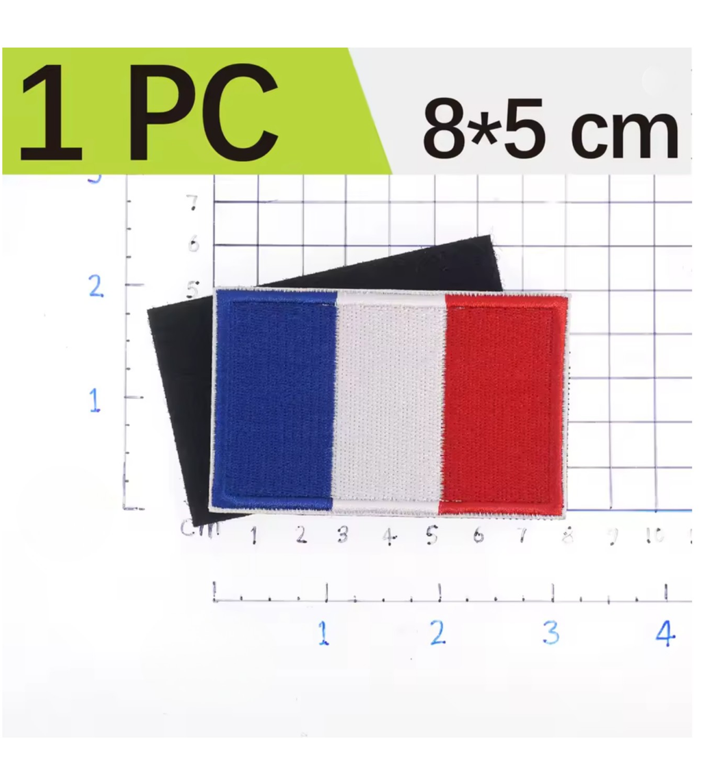 Écusson Patriote Tricolore